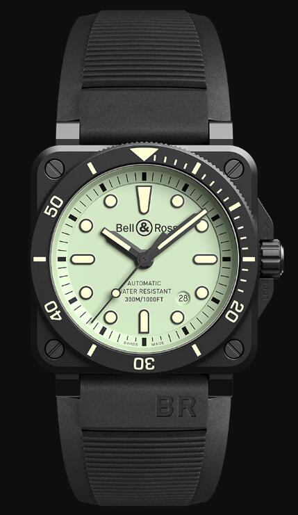 Bell & Ross BR 03-92 DIVER FULL LUM BR0392-D-C5-CE/SRB Replica Watch